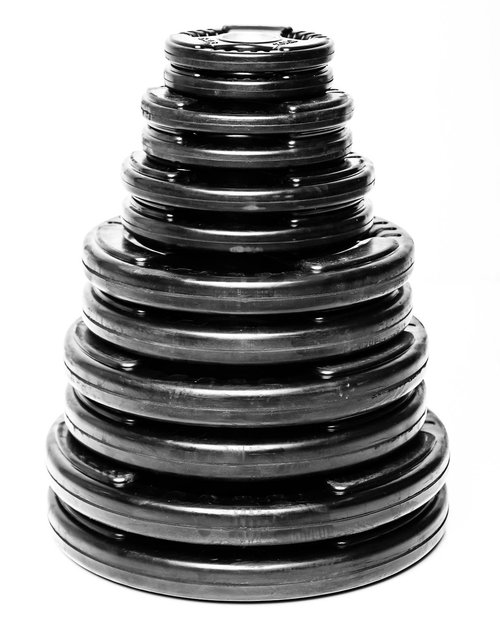 set-di-dischi-olimpici-gommati-200kg