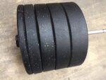 Disco Gommato Olimpico Hi-Temp Bumper 25 KG - Colore Puntini - immagine 7