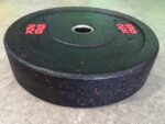 Disco Gommato Olimpico Hi-Temp Bumper 25 KG - Colore Puntini - immagine 12