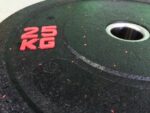 Disco Gommato Olimpico Hi-Temp Bumper 25 KG - Colore Puntini - immagine 11