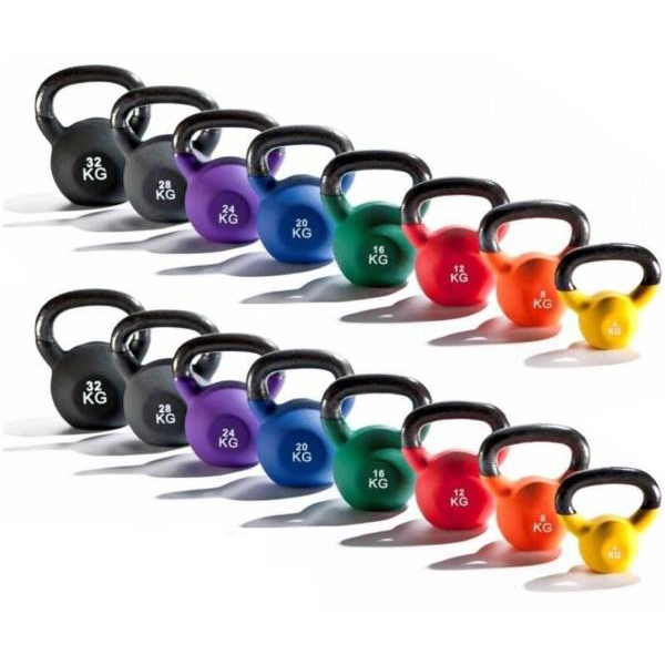 Kettlebell set za klubove 2x 4/8/12/16/20/24/28/32 kg