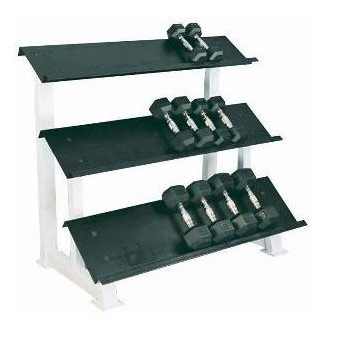 Nosač hexagonalnih bučica (3 nivoa)