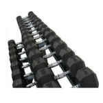 Set Manubri EsagonaliI Gommati