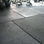 Piastra 50cm x 50cm, Spessore 30mm Pavimento Antitrauma in Gomma, Nera - immagine 9