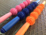 Massaggiatore 4Ball Stick 52,5 cm Rosa Spikey - immagine 5