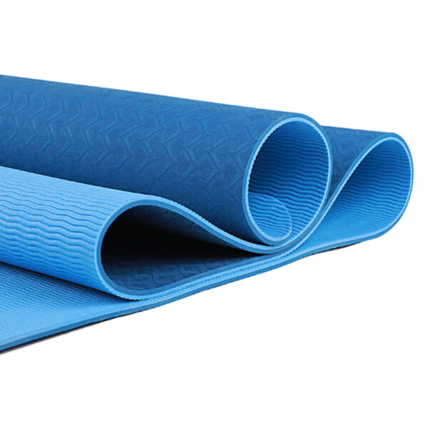 Materasso Yoga Mat (Blu/Azzurro) TPE 183 x 61 x 0,6 CM