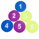 Coni per Allenamento- Cinesini -Set 6 pezzi 25cm