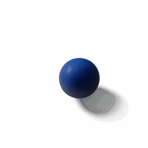 Pallina da massaggio Lacrosse TPE 63mm/150g - Trigger Point Massage Ball