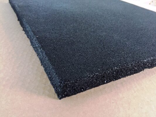 Piastra Pavimento Antitrauma in Gomma 1