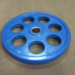 Disco Olimpico Gommato 7-GRIP 20 Kg 51mm - immagine 4