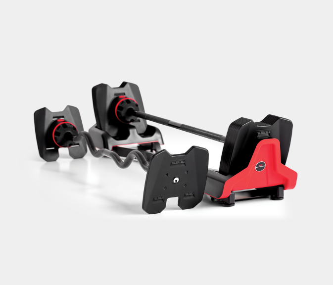 Bowflex Bilanciere Regolabile+ Bilanciere EZ Curvo Regolabile 1