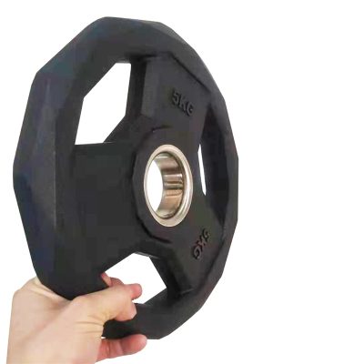 Disco olimpico ghisa rivestito PEV 5 Kg