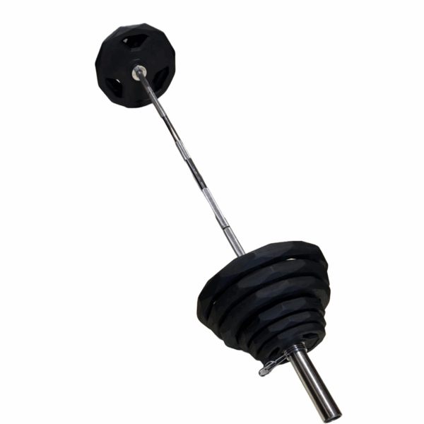 Set di Dischi Olimpici PEV + Bilanciere Olimpico