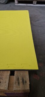 Tatami 100 x 100cm, Spessore 2cm, giallo e nero (2 facce) - immagine 2