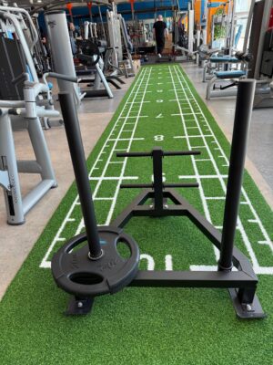 Erba Sintetica  1,0 x 10,20 m Blu per Palestra Indoor – Gym Turf - immagine 4