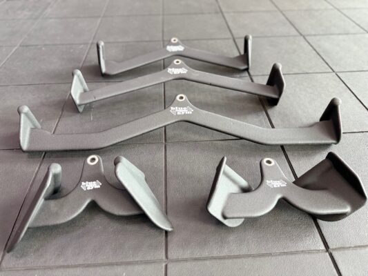 MAG GRIP Set di attacchi per cavo (5 pezzi) – kit di maniglie ergonomiche per macchine a cavo - immagine 4