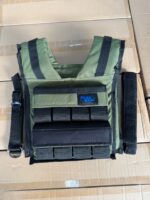Gilet zavorrato regolabile 16 kg per trazioni e functional training - immagine 7