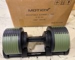 Manubrio Regolabile MOTIOX PRO 2-32 kg – Acciaio Pieno – Verde - immagine 5
