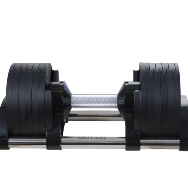Manubrio Regolabile MOTIOX 2-24 kg – 12 Manubri in 1 – Nero