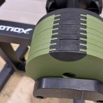 Manubrio Regolabile MOTIOX PRO 2-32 kg – Acciaio Pieno – Verde - immagine 2