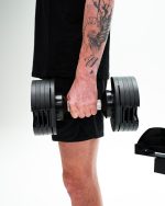 Manubrio Regolabile MOTIOX 2-24 kg – 12 Manubri in 1 – Nero - immagine 4