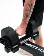 Manubrio Regolabile MOTIOX 2-16 kg – 8 Manubri in 1 – Nero - immagine 6