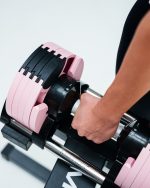 Manubrio Regolabile MOTIOX 2-16 kg – 8 Manubri in 1 – Rosa - immagine 2