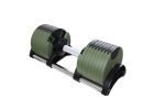 Manubrio Regolabile MOTIOX 2-32 kg – 16 Manubri in 1 – Verde - immagine 2