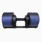 Manubrio Regolabile MOTIOX PRO 2-32 kg – Acciaio Pieno – Blu