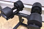 Manubrio Regolabile MOTIOX PRO 2-32 kg – Acciaio Pieno – Nero - immagine 2