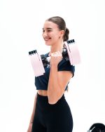Manubrio Regolabile MOTIOX 2-16 kg – 8 Manubri in 1 – Rosa - immagine 7